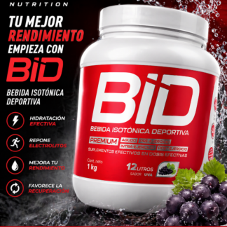 Bebida isotónica deportiva 1kg